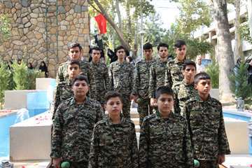 مراسم رونمایی از یادمان شهدای گمنام